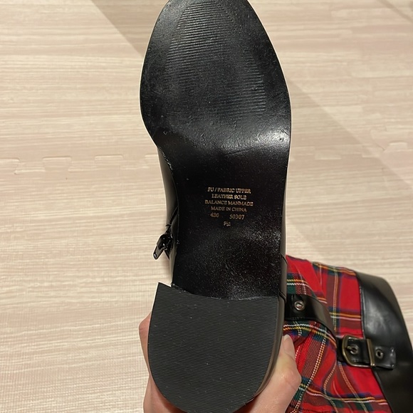 Women’s Tartan Riding Boots - Picture 10 of 11